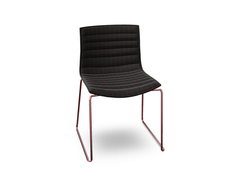 Catifa 46 Sled Base With Fully Upholstered