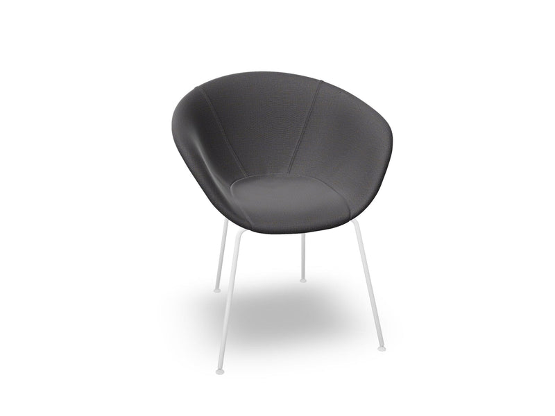 Duna 02 Four Leg Chair Fully Upholstered Chairs Arper 
