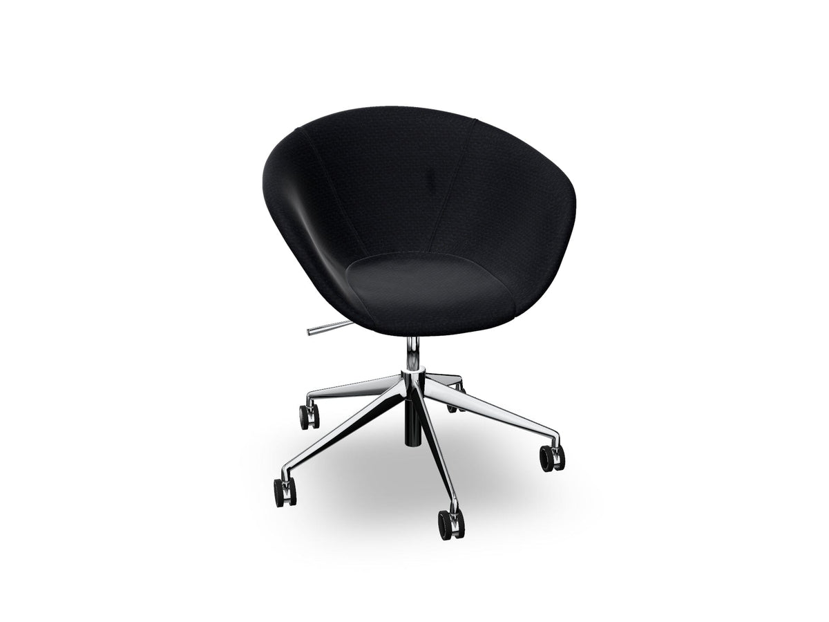 Duna 02 Five Star Base Chair With Front Upholstery Chairs Arper 