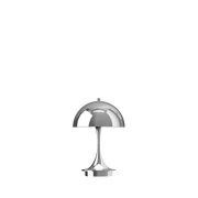 Panthella 160 Portable Table Lamp Table Lamps Louis Poulsen Chrome Plated 