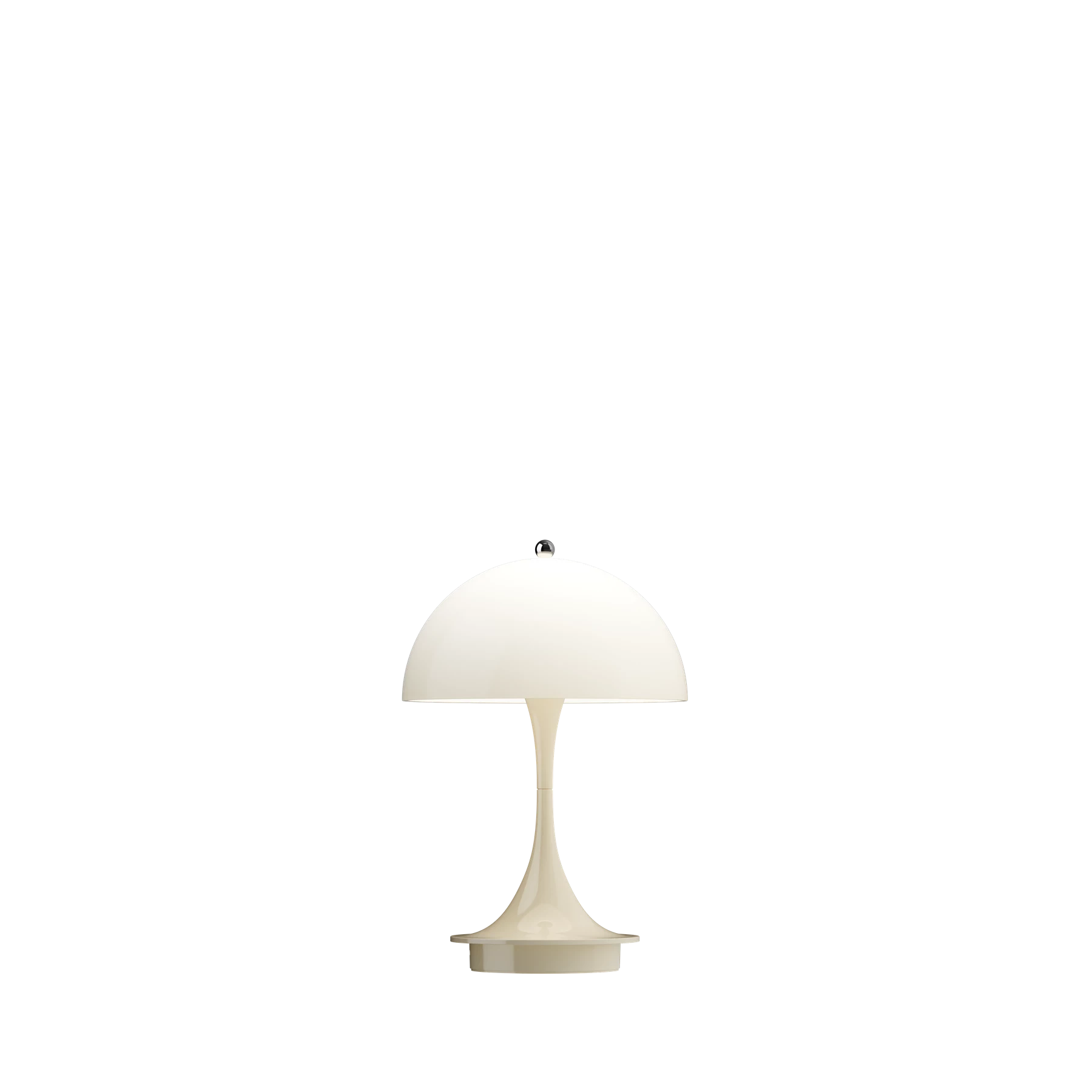 Panthella 160 Portable Table Lamp Table Lamps Louis Poulsen Beige 