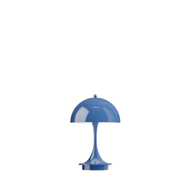 Panthella 160 Portable Table Lamp Table Lamps Louis Poulsen Indigo Blue 