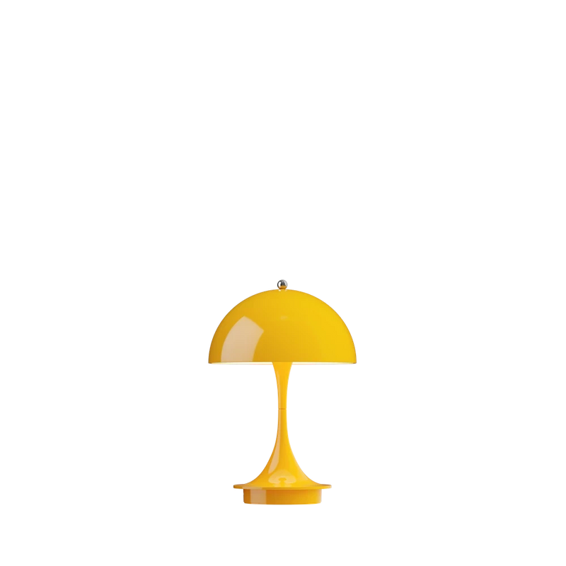 Panthella 160 Portable Table Lamp Table Lamps Louis Poulsen Yellow 