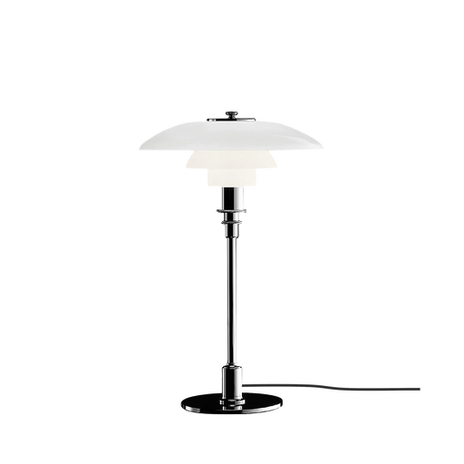 PH 3/2 Table Lamp Table Lamps Louis Poulsen High Lustre Chrome Plated 