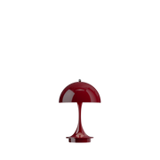 Panthella 160 Portable Table Lamp Table Lamps Louis Poulsen Burgundy 