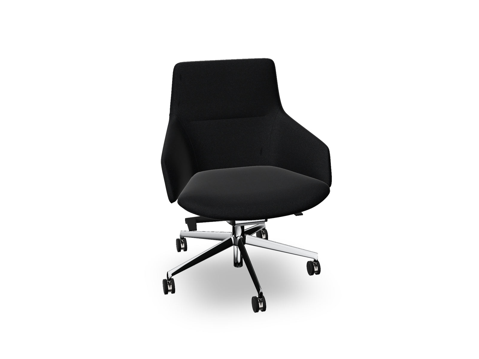 Aston Conference Syncro Five Way Star Base Armchair