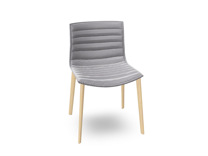 Catifa 46 Wood Four Leg With Fully Upholstered