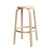 64 High Stool Stools Artek 29.5 inch legs natural lacquered, seat birch veneer 