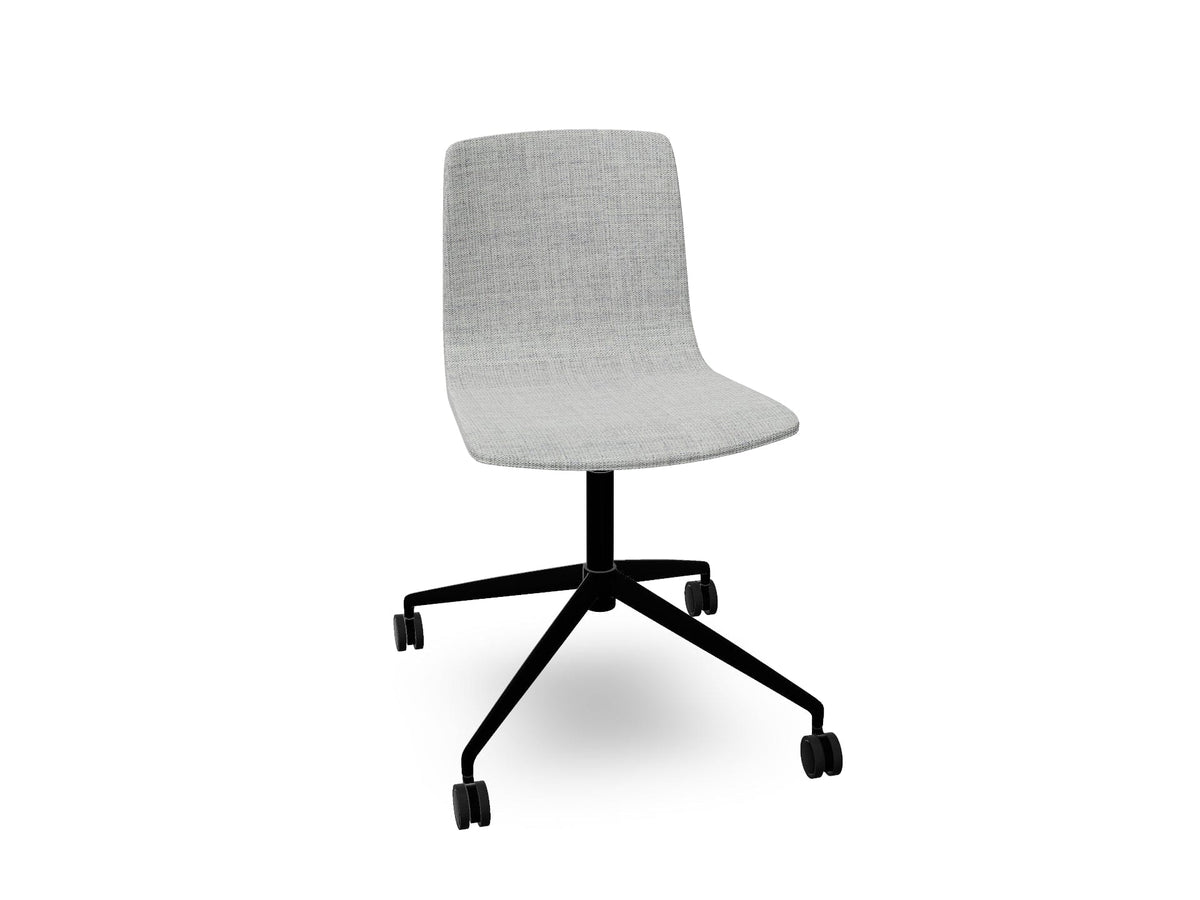 Aava 02 Fixed Trestle Base Chair With Fully Upholstered Chairs Arper 