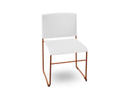 Stacy Stacking Chair Chairs Arper PS00005 Rust - V63 
