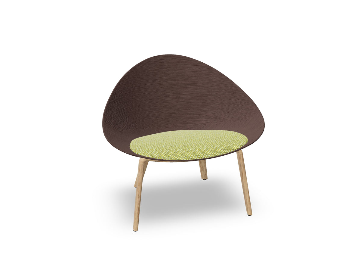 Adell 4 Leg Wood Lounge Chair