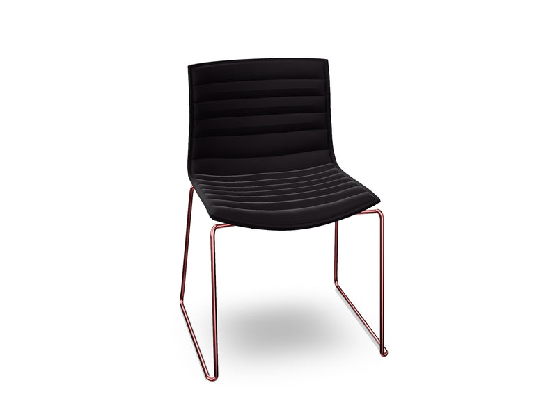 Catifa 46 Sled Base With Fully Upholstered