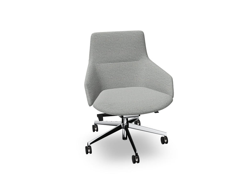 Aston Conference Syncro Five Way Star Base Armchair task chair Arper 