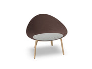 Adell 4 Leg Wood Lounge Chair lounge chair Arper 