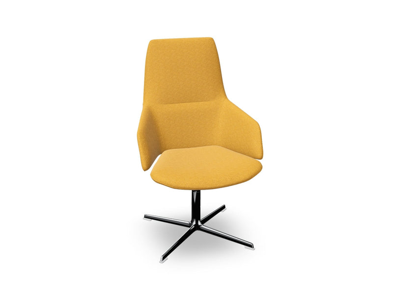 Aston Office Five Way Star Base Armchair Office Chair Arper 