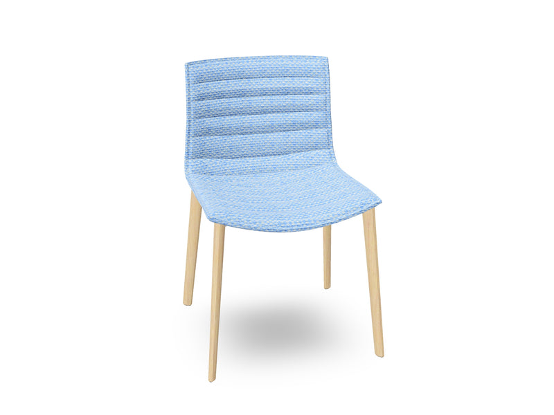 Catifa 46 Wood Four Leg With Fully Upholstered