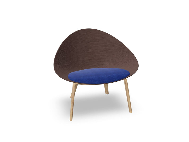 Adell 4 Leg Wood Lounge Chair lounge chair Arper 