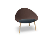 Adell 4 Leg Wood Lounge Chair lounge chair Arper 