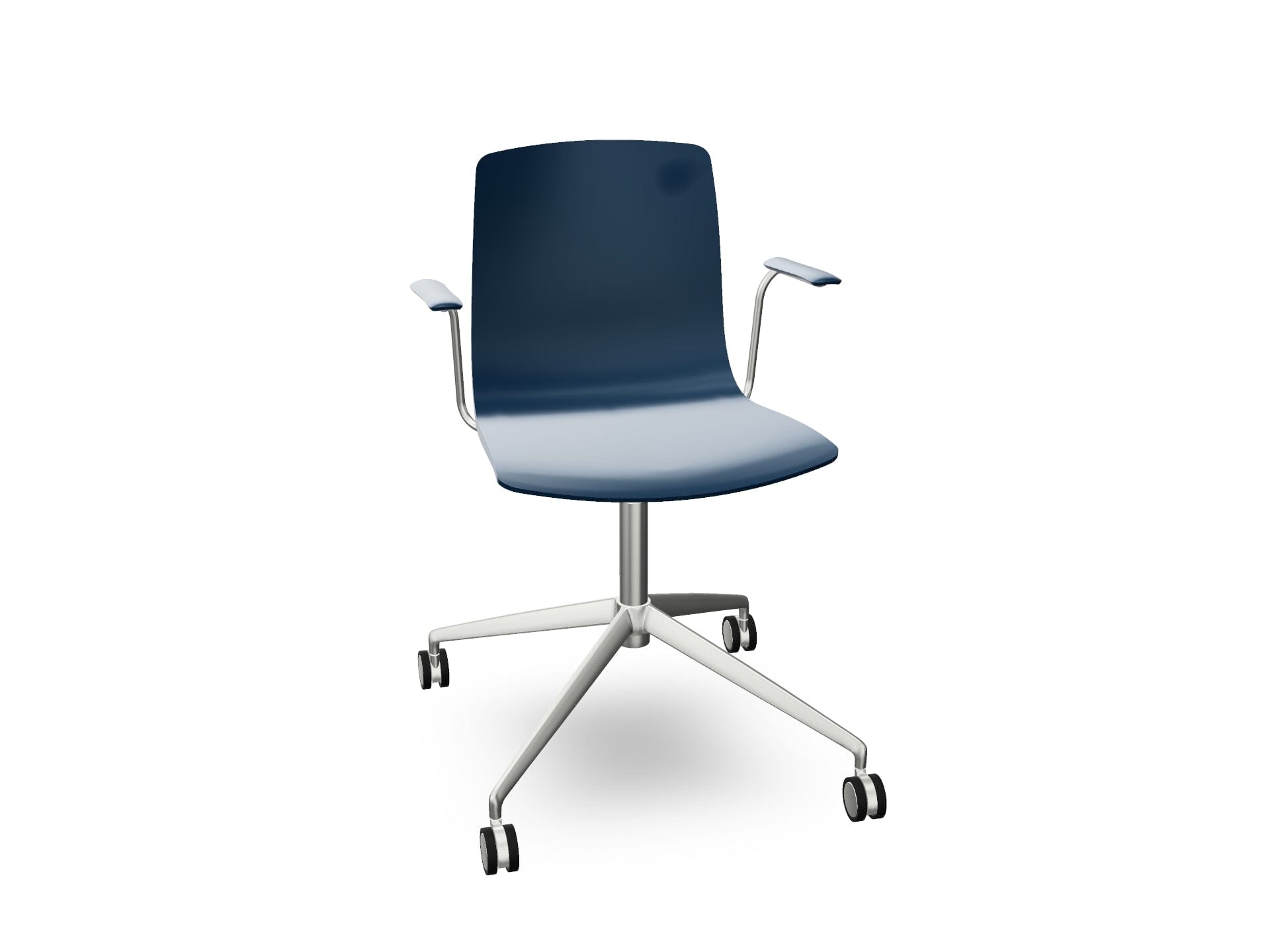 Aava 02 Fixed Trestle Base Polypropylene Chair Chairs Arper 