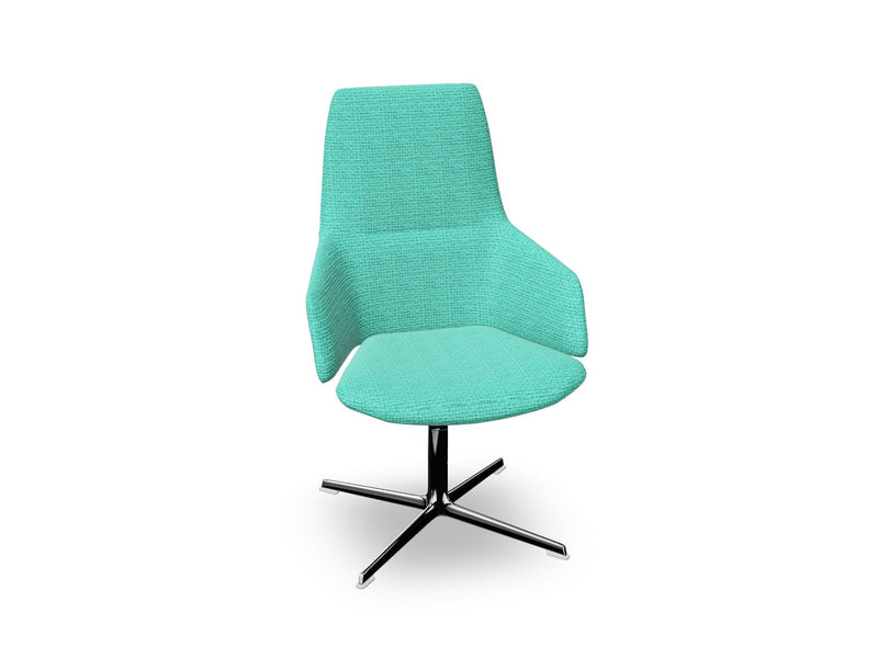 Aston Office Five Way Star Base Armchair Office Chair Arper 