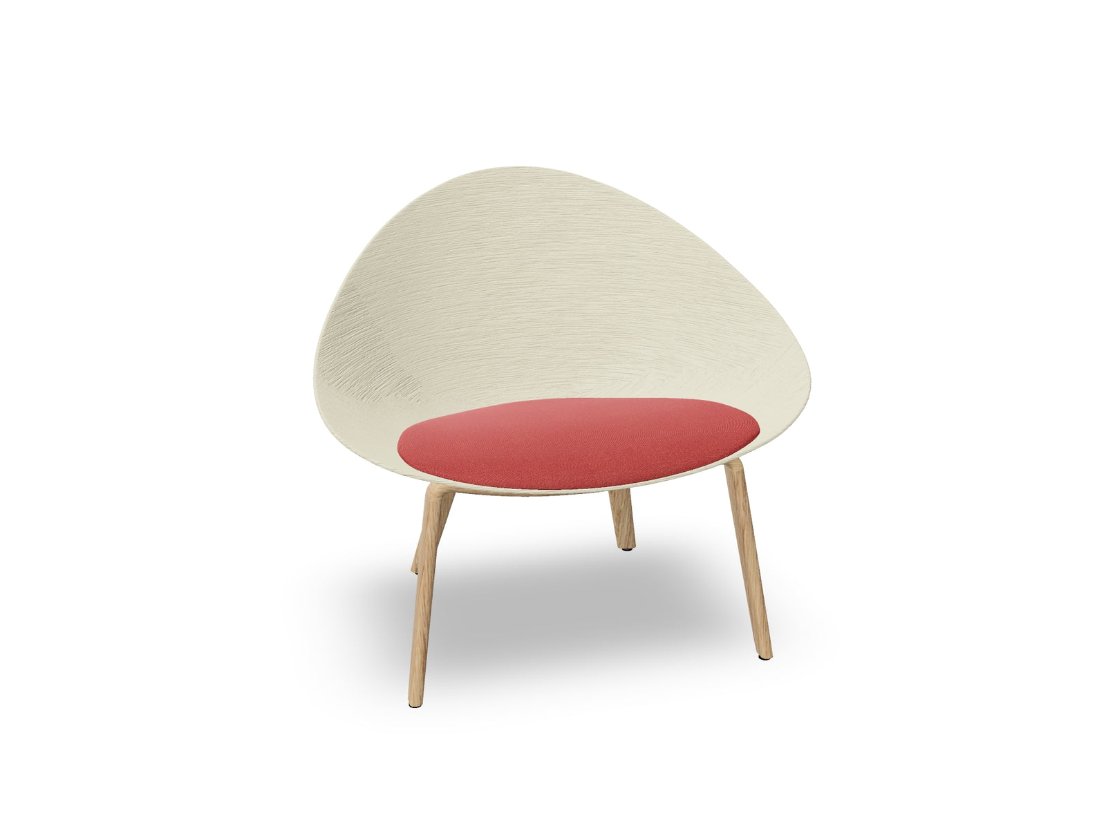 Adell 4 Leg Wood Lounge Chair