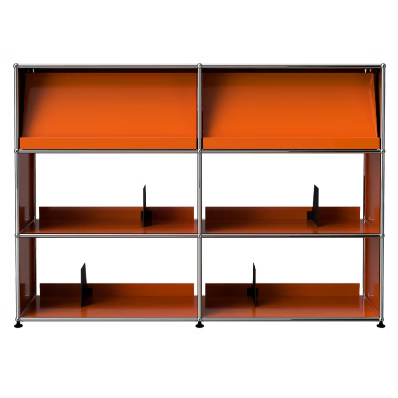 USM Vinyl Display Cabinet 3x2