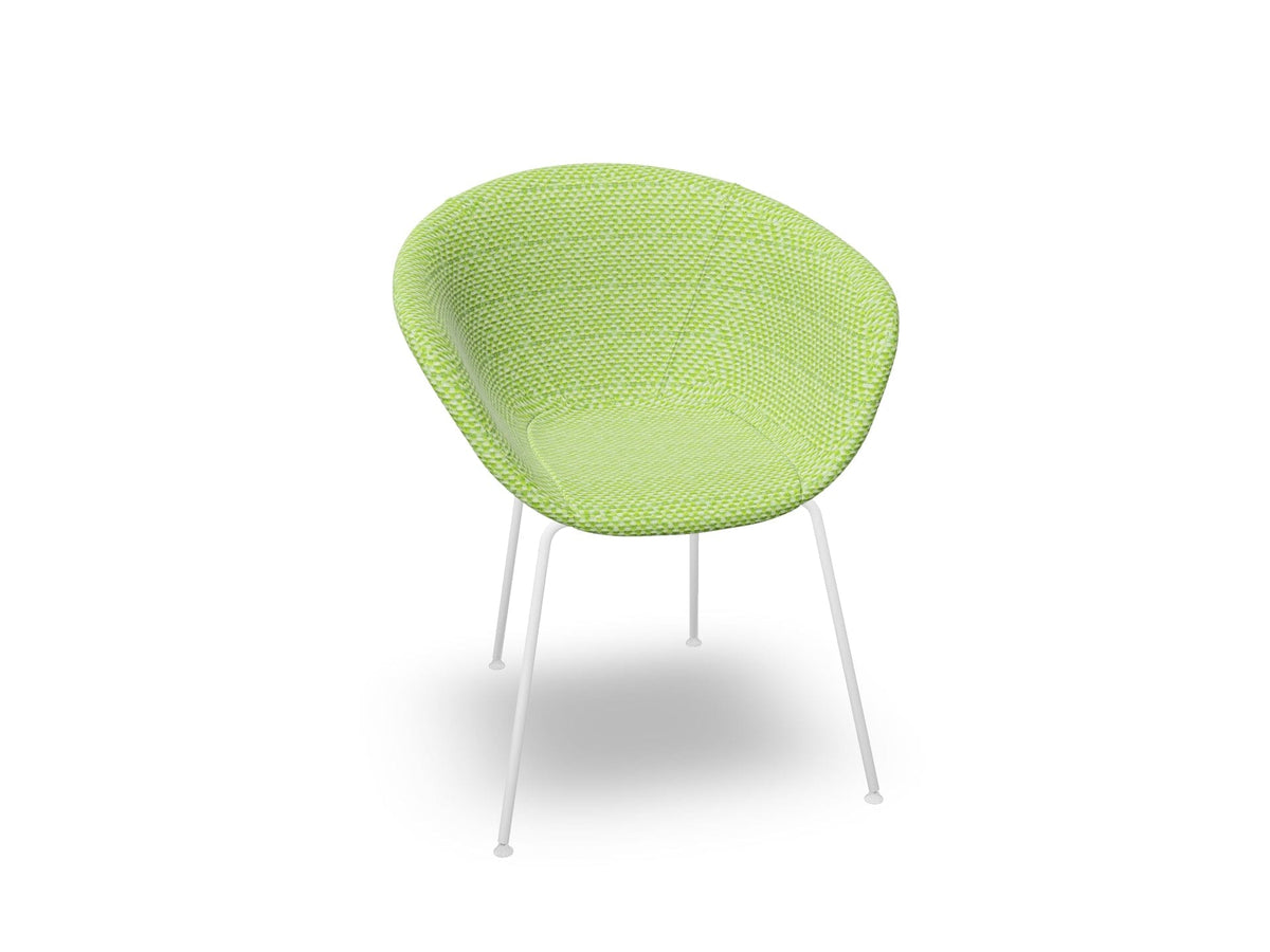 Duna 02 Four Leg Chair Fully Upholstered Chairs Arper 