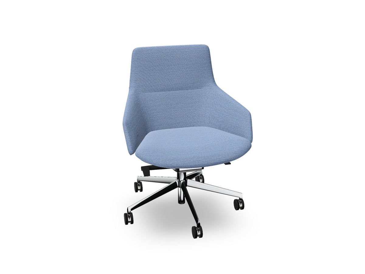 Aston Conference Syncro Five Way Star Base Armchair