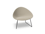 Adell Sled Base Lounge Chair With Fully Upholstered lounge chair Arper 