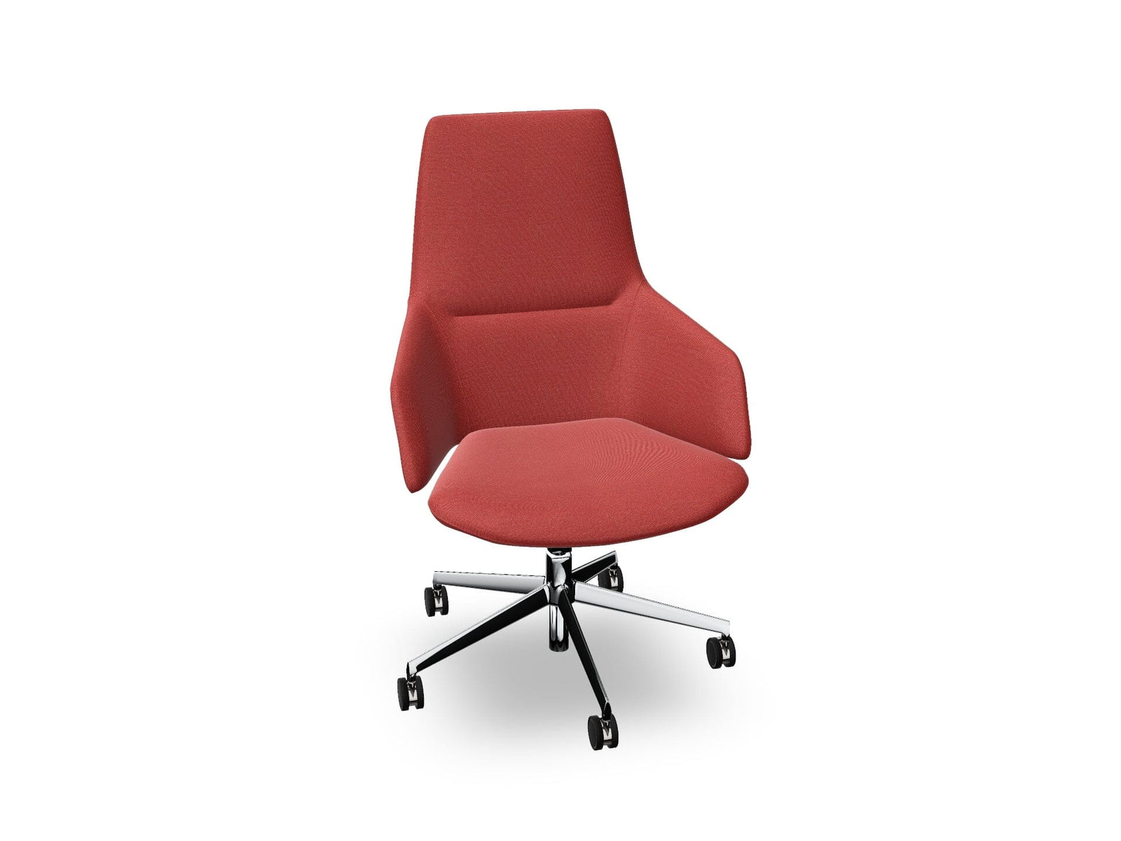 Aston Office Five Way Star Base Armchair Office Chair Arper 