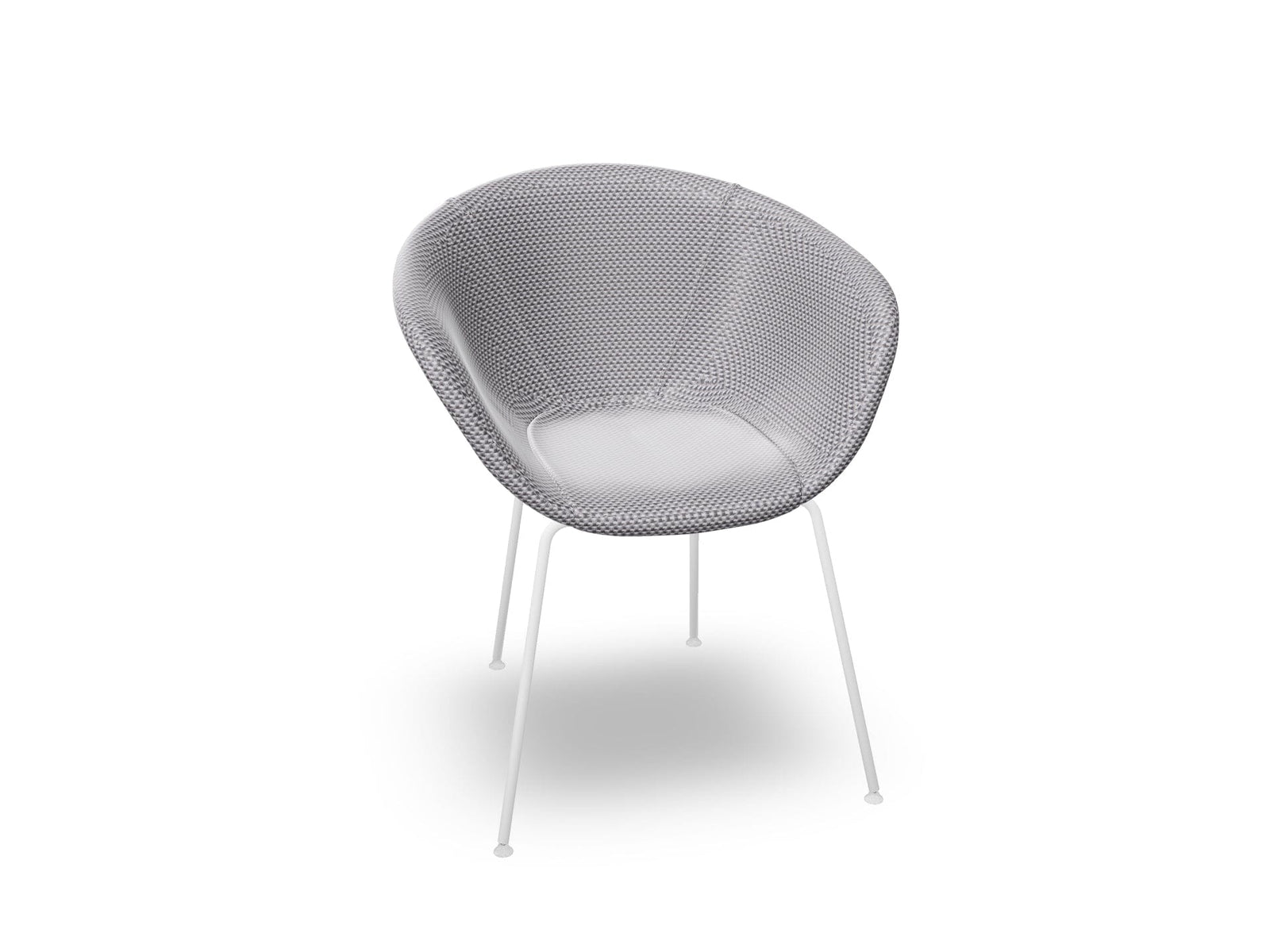 Duna 02 Four Leg Chair Fully Upholstered Chairs Arper 