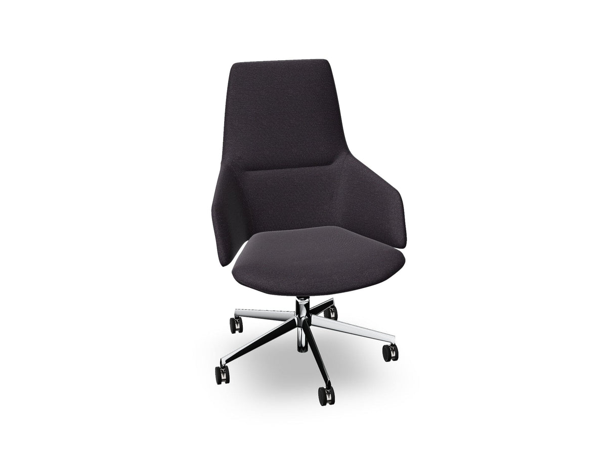 Aston Office Five Way Star Base Armchair Office Chair Arper 