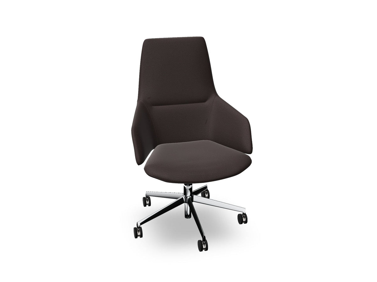 Aston Office Five Way Star Base Armchair Office Chair Arper 