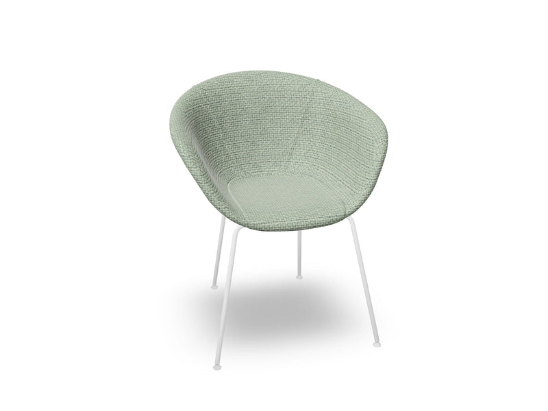 Duna 02 Four Leg Chair Fully Upholstered Chairs Arper 
