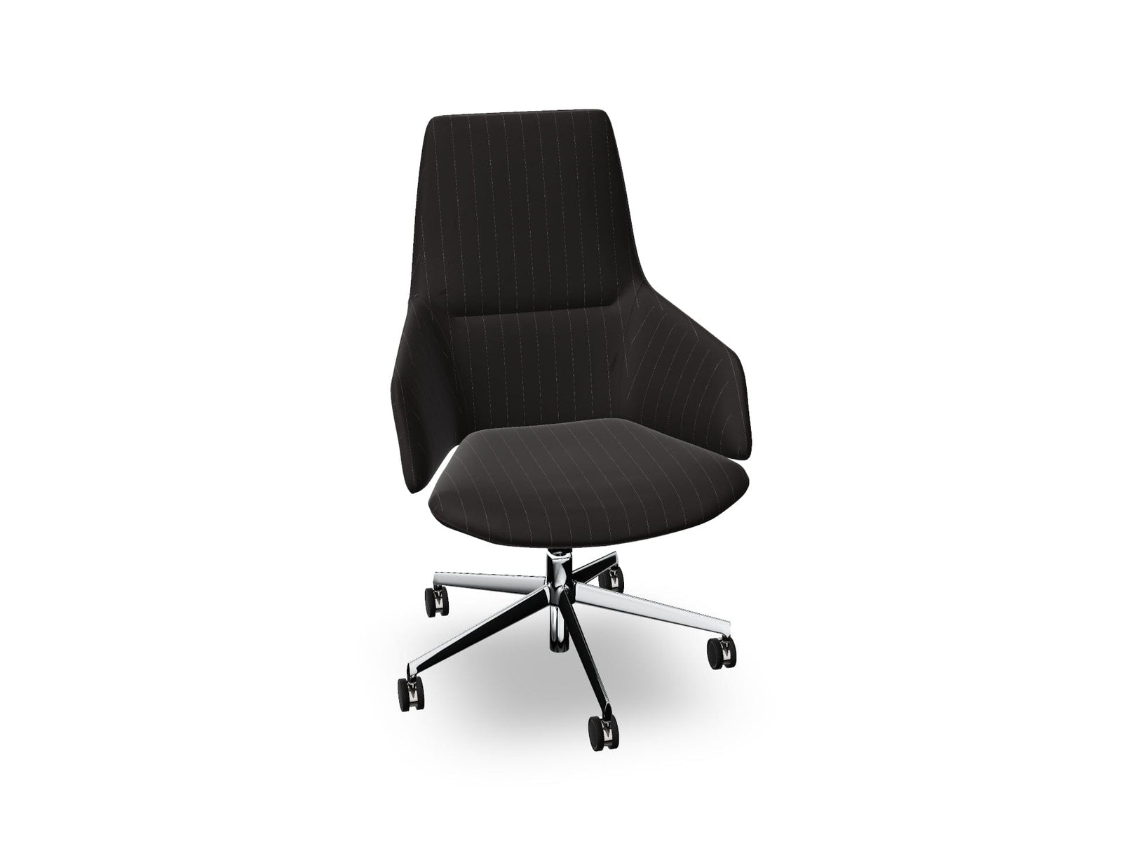 Aston Office Five Way Star Base Armchair Office Chair Arper 