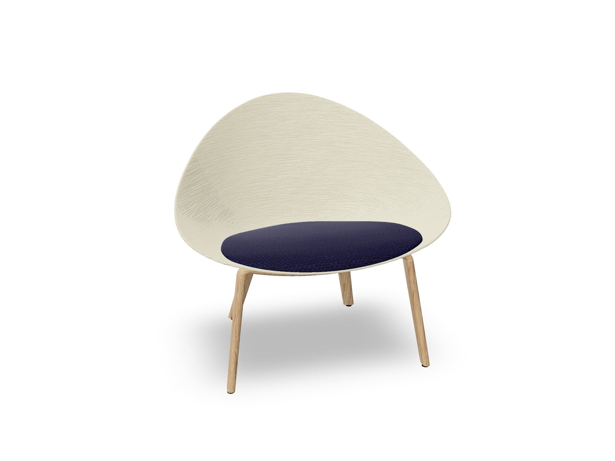 Adell 4 Leg Wood Lounge Chair