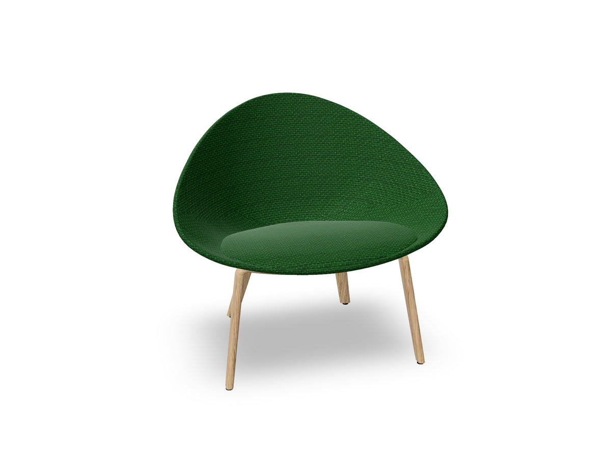 Adell 4 Leg Wood Lounge Chair With Fully Upholstered