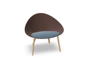 Adell 4 Leg Wood Lounge Chair lounge chair Arper 