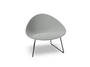 Adell Sled Base Lounge Chair With Fully Upholstered lounge chair Arper 