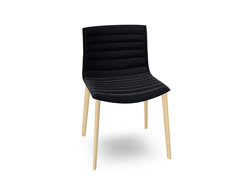 Catifa 46 Wood Four Leg With Fully Upholstered