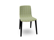 Aava 02 Wooden Chair with Front Upholstery Chairs Arper 