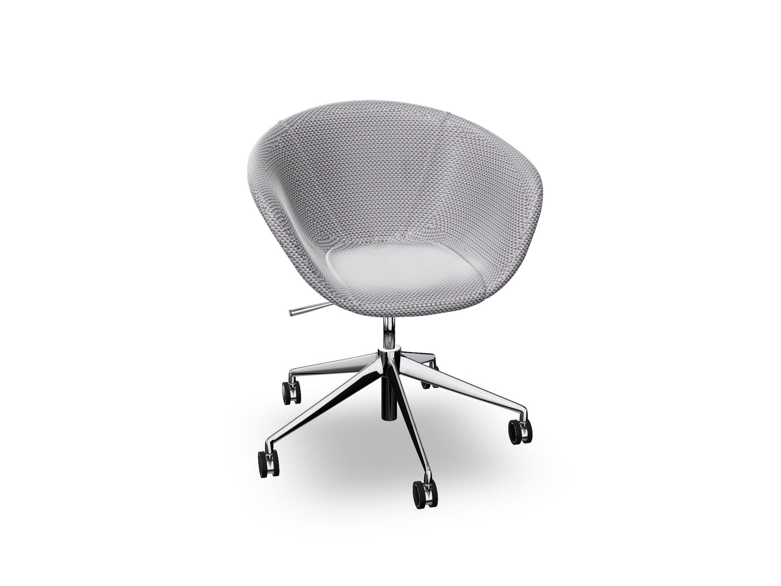 Duna 02 Five Star Base Chair With Front Upholstery Chairs Arper 