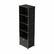 USM Haller Shelving K office USM Graphite Black 