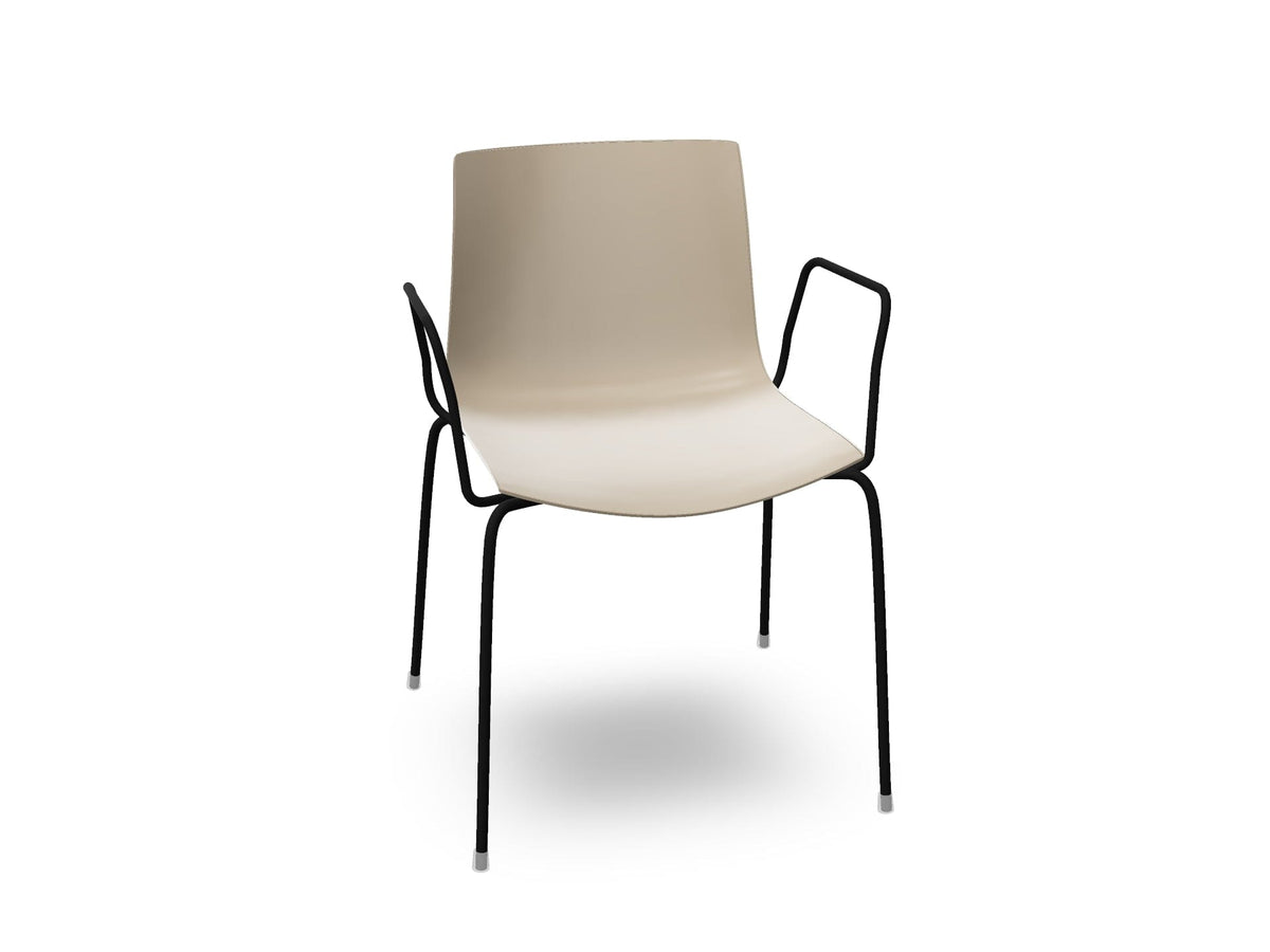 Catifa 46 Four Leg Polypropylene Armchair Side/Dining Arper 