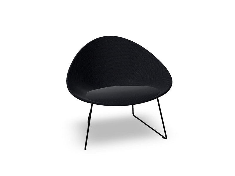 Adell Sled Base Lounge Chair With Fully Upholstered lounge chair Arper 