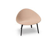 Adell 4 Leg Wood Lounge Chair With Fully Upholstered lounge chair Arper 