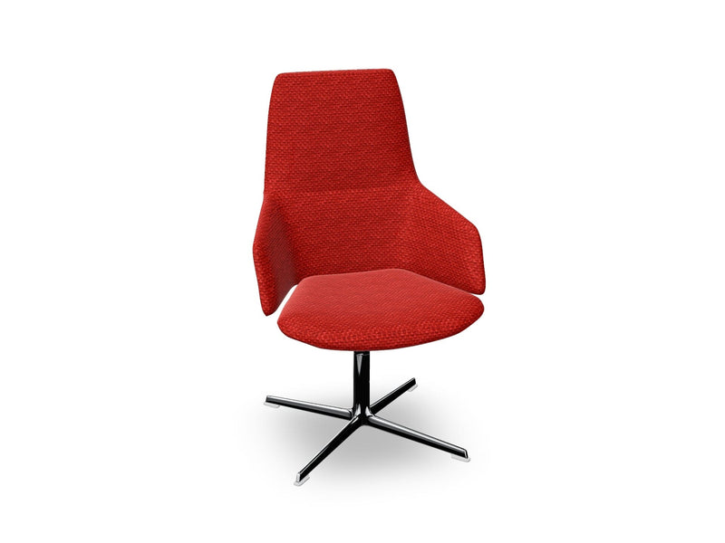 Aston Office Five Way Star Base Armchair Office Chair Arper 