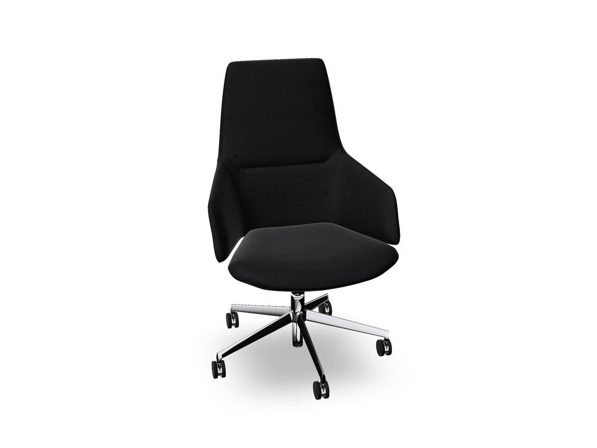 Aston Office Five Way Star Base Armchair Office Chair Arper 