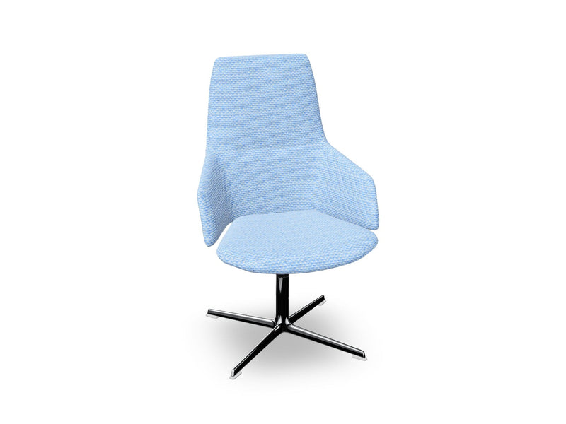Aston Office Five Way Star Base Armchair Office Chair Arper 