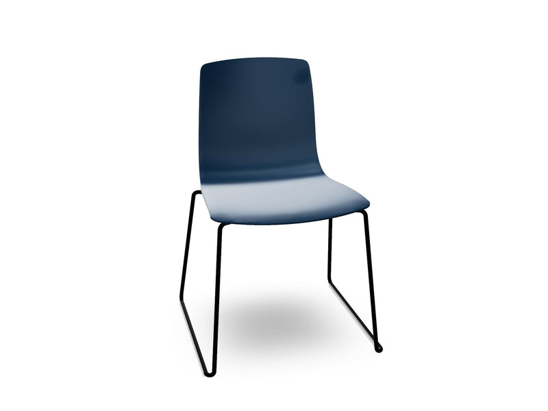 Aava 02 Sled Base Polypropylene Chair Chairs Arper 
